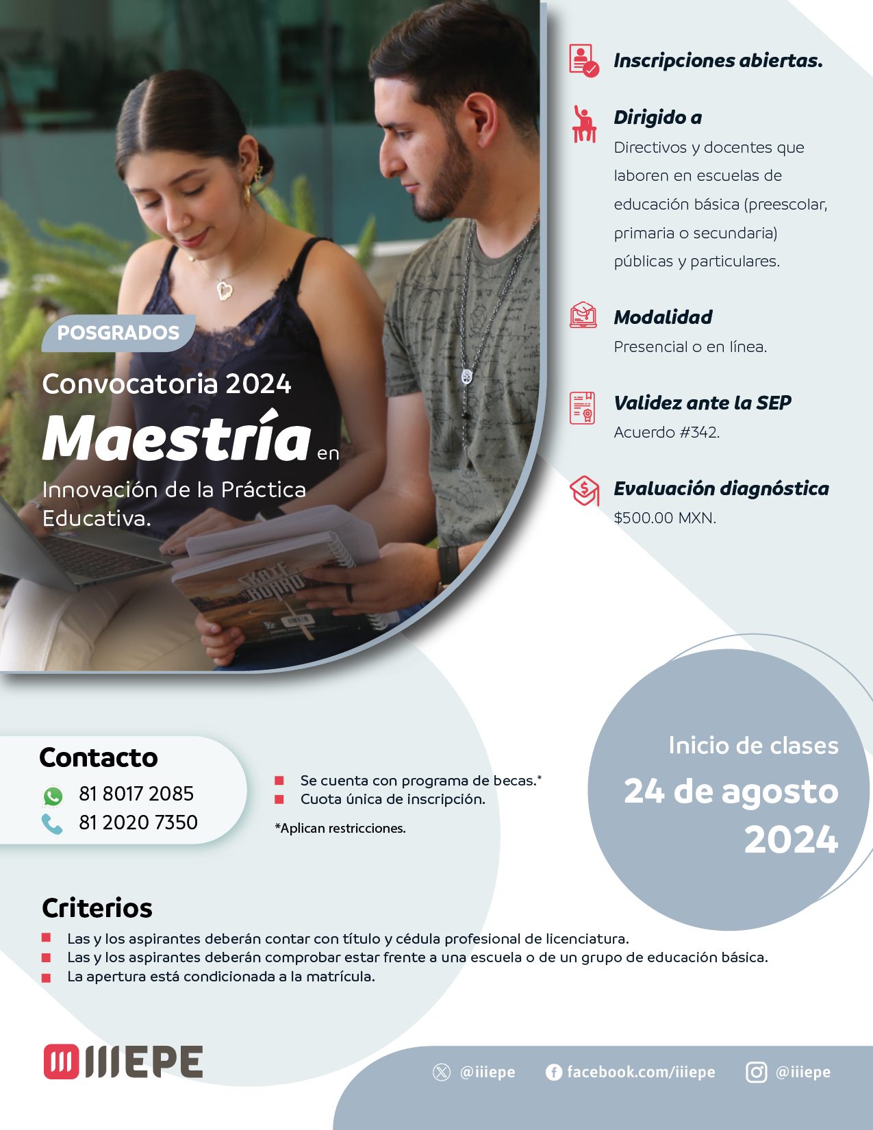 Maestría en Innovación de la Práctica Educativa